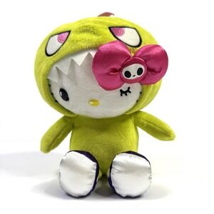 Hello Kitty Tokidoki Godzilla Plush Rare Limited Edition Sanrio Collectible